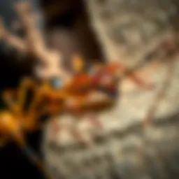 Detailed view of common pests in Rutherford, NJ