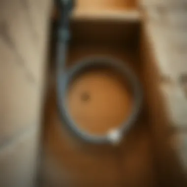 Integration of Pest Control Tubing in Walls Pest control tubing installed within wall structure