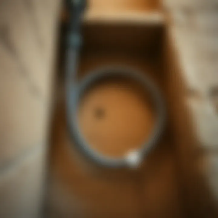 Integration of Pest Control Tubing in Walls Pest control tubing installed within wall structure