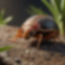 Close-up of common pests found in Union City, NJ