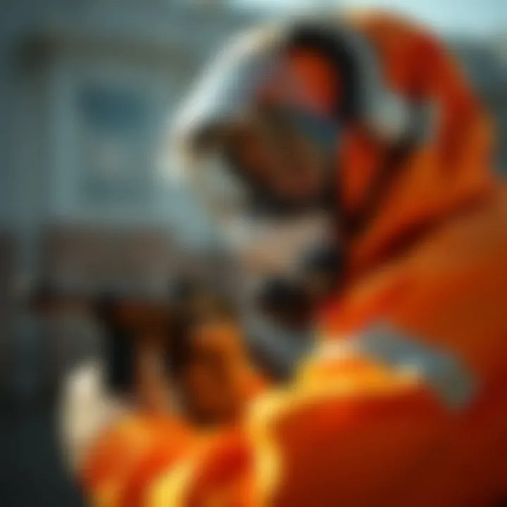 Professional Pest Control Service Professional pest control service in action