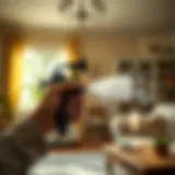 Overview of pyrethrin fogger in a home setting