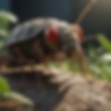 Natural Pest Control Solutions A visual representation of natural pest control methods using plants