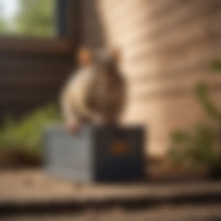 Best practices for installing rodent boxes in a residential area