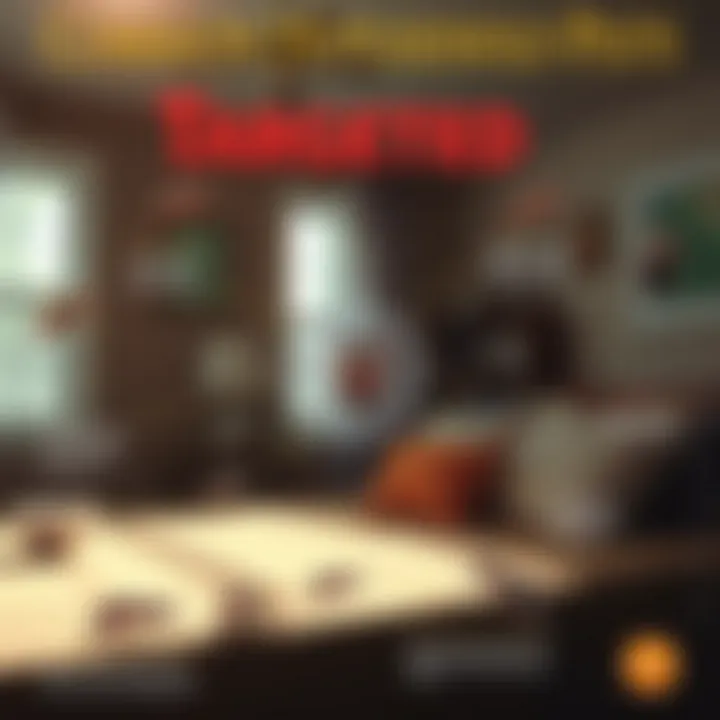 Infographic illustrating common household pests targeted by Rottler