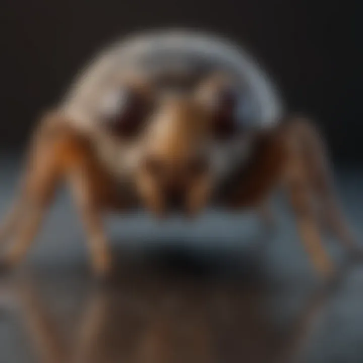 Various common household pests illustrated.