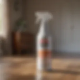 Siphotrol Plus II Premise Spray bottle in a home setting