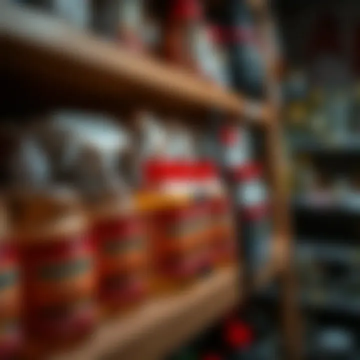 Chemical Treatments in Pest Management Chemical pest control products on a shelf