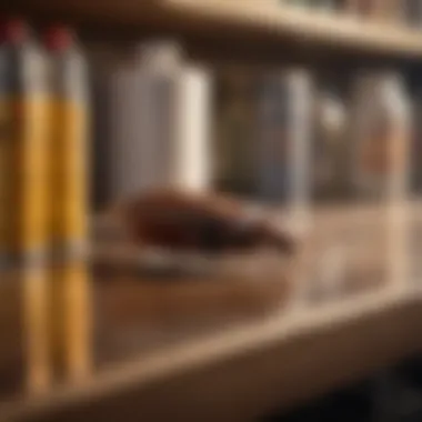 Chemical Options for Effective Pest Control Chemical cockroach repellents on a shelf