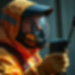 Advanced pest control technology in action