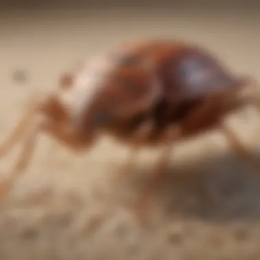 Granules of Advion Bed Bug Killer Close-up view of Advion Bed Bug Killer granules