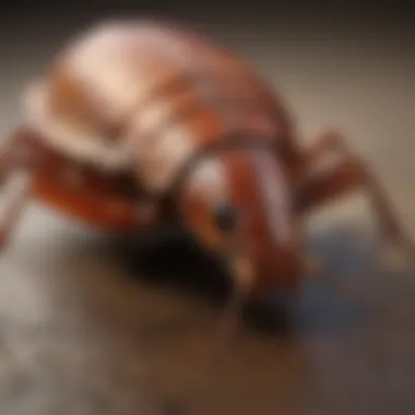 Visual representation of health risks associated with cockroach bites