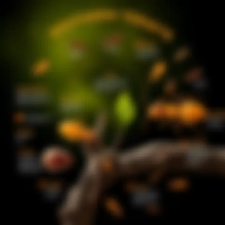 Infographic illustrating the life cycle of southern termites