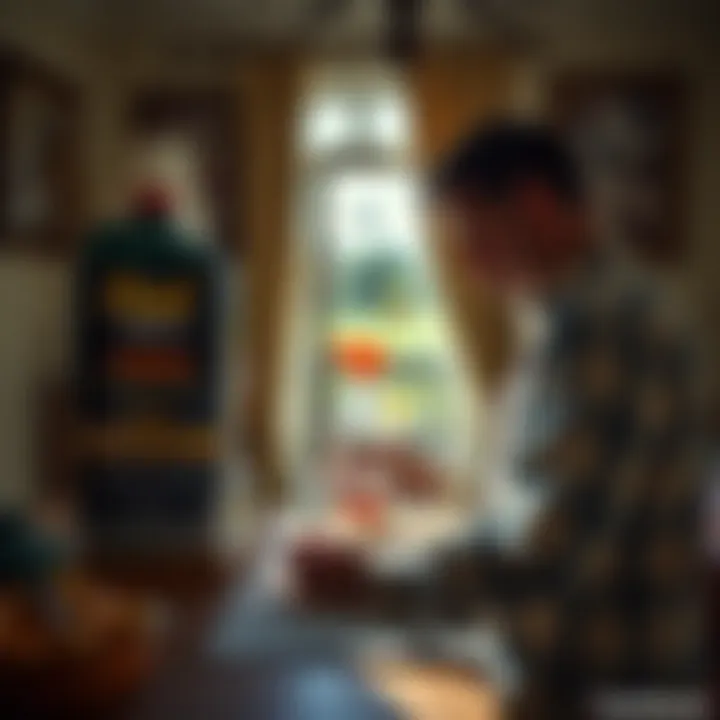 Application in Home Setting Application of Terro PCO Liquid Ant Killer in a home setting