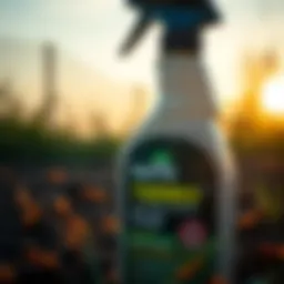 Close-up view of Terro PCO Liquid Ant Killer bottle