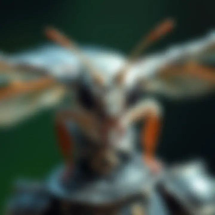 Characteristics of the White Knight Pest Infographic highlighting common characteristics of the White Knight Pest