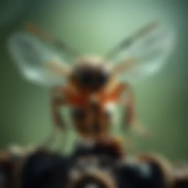 Environmental Influences on the Pest Visual representation of environmental factors affecting pest behavior