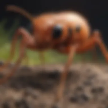 Observing the Behavior of Fire Ant Colonies Fire ant colony activity
